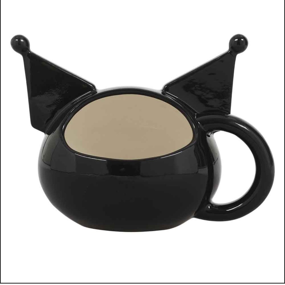 SANRIO KUROMI FACE SCULPTED MUG - Picture 2 of 6